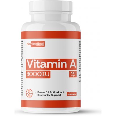 Natural Nutrition Vitamin A 8000IU 365 softgels – Hledejceny.cz