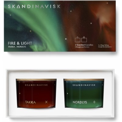 Skandinavisk Fire and Light 2 x 90 g – Zbozi.Blesk.cz