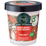 Organic Shop tělová pěna Jahody hydratační 450 ml – Zboží Dáma