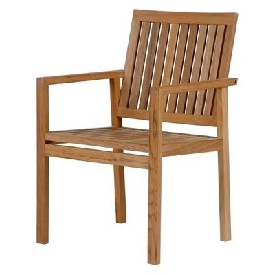 Teakové jídelní křeslo Linear Barlow Tyrie 58,4x61,3x90,7 cm (1LIA) – Hledejceny.cz