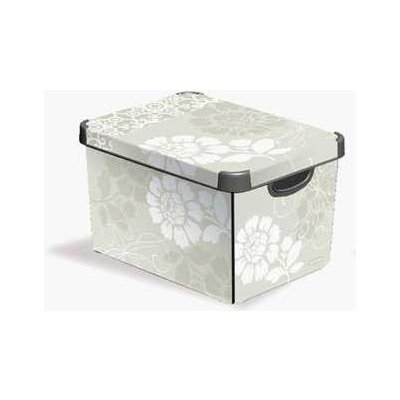 Box, plastový, 22 l, se vzorem "Romantik", CURVER – Zboží Mobilmania
