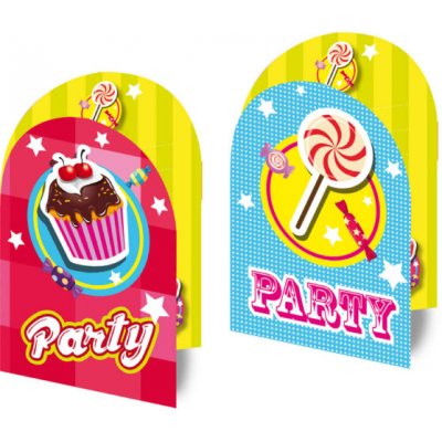 Folat Párty pozvánky Sweet – Zbozi.Blesk.cz