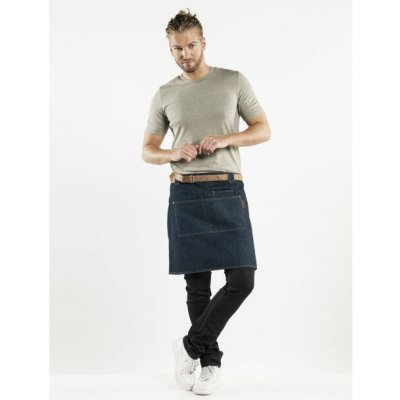 Chaud Devant Gastro zástěra Forene Blue Denim Blue modrá – Hledejceny.cz