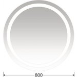 Intedoor Round ⌀ 80 cm RU ZS 80 TF – Hledejceny.cz