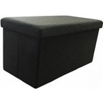 Kondela Skládácí taburet, šedá, ORELIA – Zboží Dáma