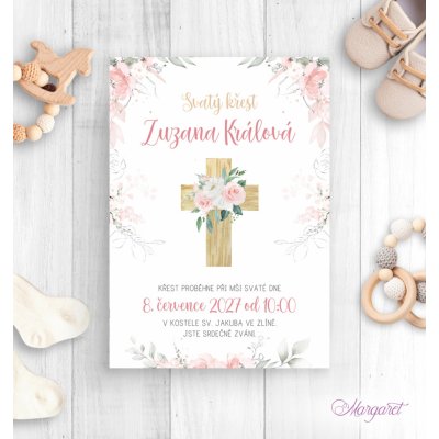 Pozvánka Křtiny motiv 5 – Zboží Mobilmania