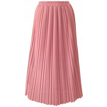Fashionweek dámská maxi skládaná plisovaná sukně BRAND14 růžovy