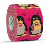 BB Tape Kineziologický tejp pro děti Tučňák růžový 5 cm x 5 m – Zboží Dáma