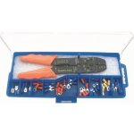 DEDRA Kleště univerzální krimpovací + sada koncovek – Zbozi.Blesk.cz