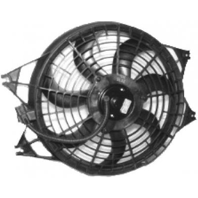 Větrák, chlazení motoru NRF 47612 – Zboží Mobilmania
