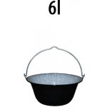 PerfectHome 71113 Smaltovaný kotlík na guláš Klasik 6l – Zboží Dáma