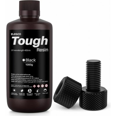 ELEGOO Tough Resin 1kg černá 50.103.0271 – Zboží Živě