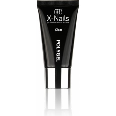 X Nails UV/LED polygel v tubě Clear 30 ml – Sleviste.cz