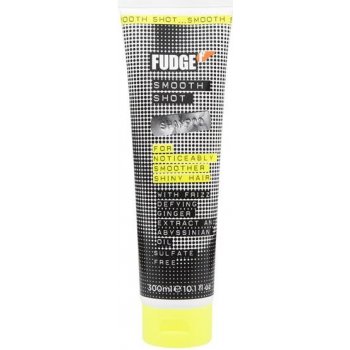 Fudge Smooth Shot hydratační šampon pro lesk a hebkost vlasů Frizz Defying Ginger Extract and Abyssinian Oil 300 ml