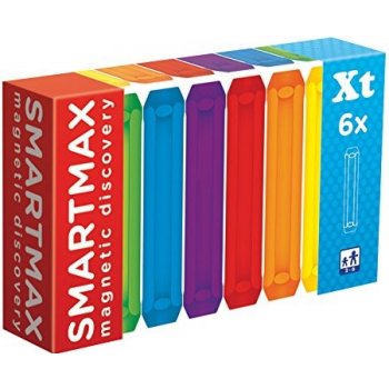 SmartMax magnetická stavebnice extra dlouhé tyče 6 ks