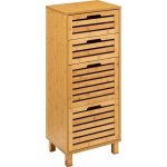 5five Simply Smart Vysoká stojací koueplnová police SIECELA, se 4 zásuvkami, 40 x 30 x 97,5 cm – Zboží Dáma