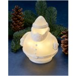 Sirius Skleněný svítící Santa Claus 12,5 cm – Hledejceny.cz