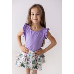 Lily Grey dívčí bavlněná sukýnka s pávem – Zboží Dáma