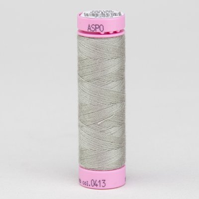 Amann Univerzální šicí nit ASPO 120 polyesterová, rtuťově šedá 0413, návin 100m – Zboží Mobilmania