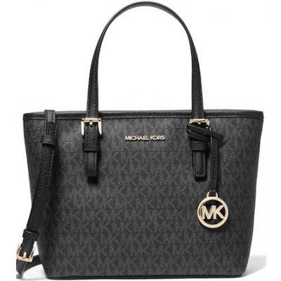 Michael Kors Jet Set Travel Extra-Small Logo Top-Zip Tote bag Black – Hledejceny.cz