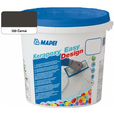 Mapei Kerapoxy Easy Design 3 kg černá – Zboží Mobilmania