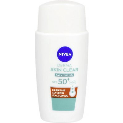 Nivea Derma Skin Clear Denní UV Fluid OF 50+ 40 ml – Sleviste.cz