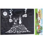 Škrabací Vyškrabovací obrázek Krtek A4 mix druhů 19x26cm – Zboží Dáma