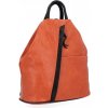Kabelka Hernan dámská kabelka batůžek oranžová HB0136-Lpom