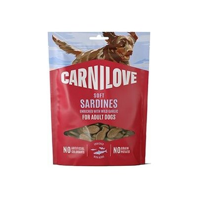 VAFO Praha s.r.o. Carnilove Dog Soft Snack Sardines+Wild garlic 200 g – Hledejceny.cz