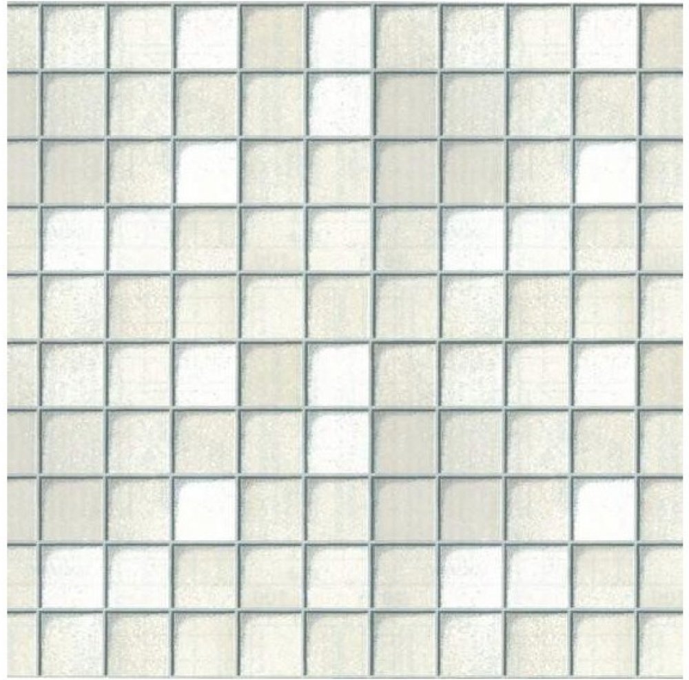 Gekkofix Samolepicí fólie Bílo-stříbrná mozaika, rozměry 45 cm x 2 m |  Srovnanicen.cz