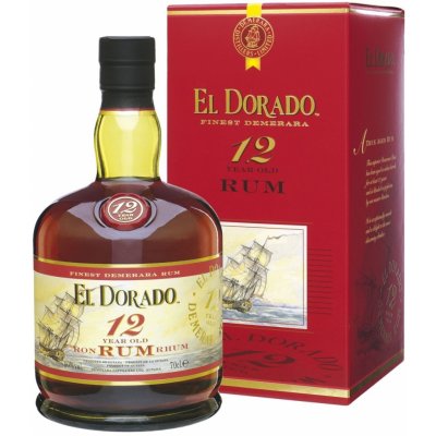 El Dorado 12y 40% 0,7 l (karton) – Hledejceny.cz