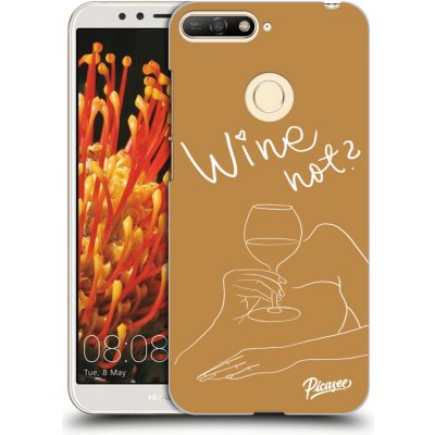 Picasee ULTIMATE CASE Huawei Y6 Prime 2018 - Wine not – Zboží Mobilmania