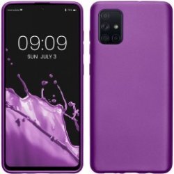 Pouzdro Kwmobile Samsung Galaxy A71 fialové