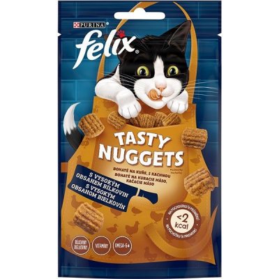 Felix tasty nuggets kuře a kachna 8 x 50 g