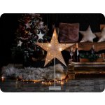 Solight LED vánoční hvězda stolní 10x LED 3x AA 1V262 – Zboží Mobilmania