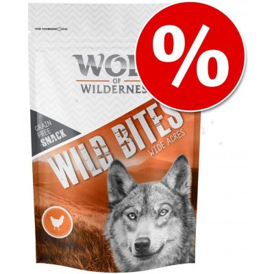 Little Wolf of Wilderness Snack Wild Bites Junior Green Fields Jehněčí & kuře 180 g – Zboží Mobilmania