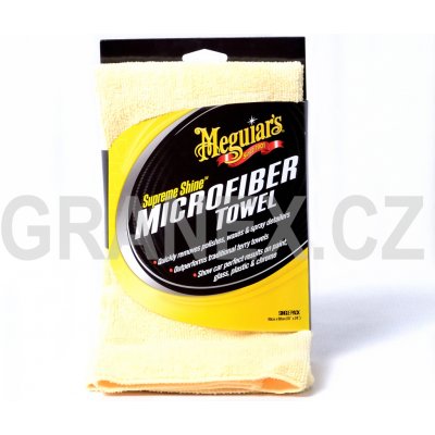 Meguiar's Supreme Shine Microfiber Towel – Sleviste.cz