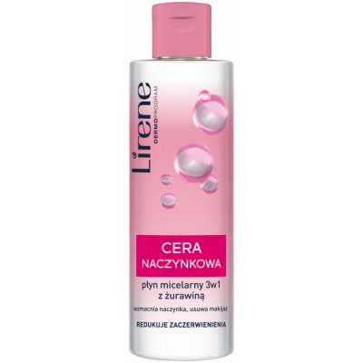 Lirene Redness micelární čistící voda 3 v 1 200 ml