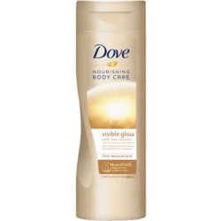 Dove Nourishing Body Care Visible Glow samoopalovací hydratační mléko Fair-Medium 250 ml
