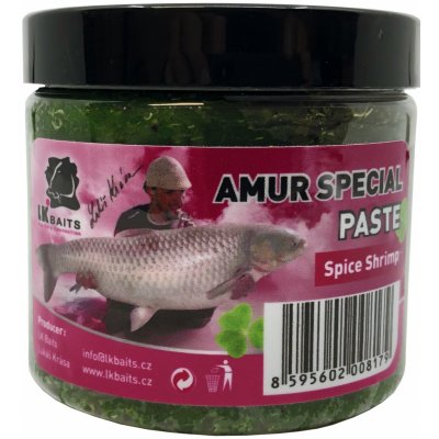 LK Baits obalovací pasta Amur Special Spice Shrimp Paste 200ml – Zboží Mobilmania