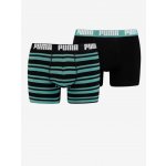 Puma PLACED LOGO BOXER 2P zelené 906519-04 – Zboží Mobilmania