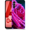 Pouzdro a kryt na mobilní telefon Samsung Pouzdro ACOVER Samsung Galaxy A04s s motivem Rose