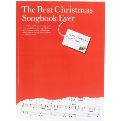 The Best Christmas Songbook Ever vánoční melodie pro zpěv a klavír s akordy pro kytaru – Hledejceny.cz