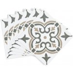 d-c-fix 270-3103 Samolepicí kachličky na stěnu Jamila šedozelená (6 kusů 15,25 cm x 15,25 cm – Zboží Dáma