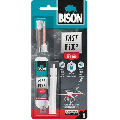 Bison Fast fix Plastic 10 g transparentní – Zboží Mobilmania