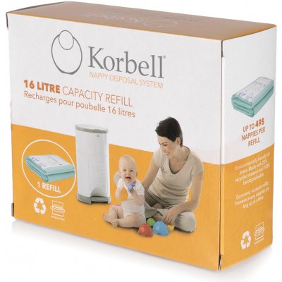 Korbell Náhradní náplň do koše na pleny 16L/46cm – Zboží Dáma