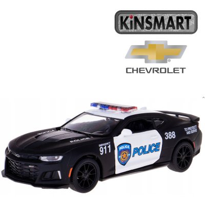 Kinsmart Kovový model Chevrolet Camaro Policie 1:38