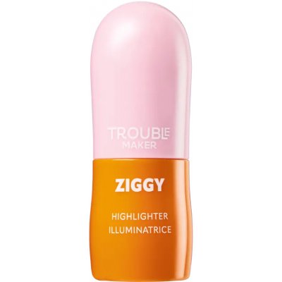 Trouble Maker Rozjasňovač Ziggy Stick Glass Highlight Stardust Gold 6 g – Zboží Dáma