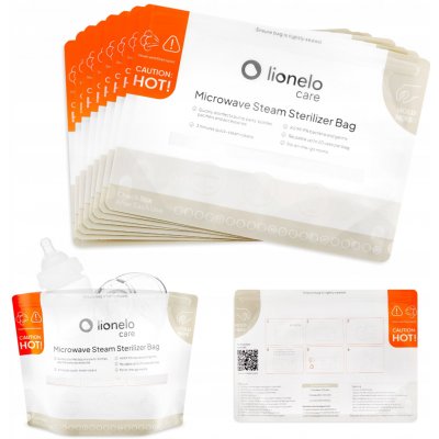 Lionelo sterilizační sáčky do mikrovlnkyTHERMBAG 8 PACK – Hledejceny.cz