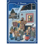 Albi Vánoční hrací přání Josef Lada - Štěstí, zdraví, pokoj svatý – Zboží Dáma